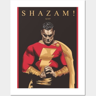 SHAZAM ! Posters and Art